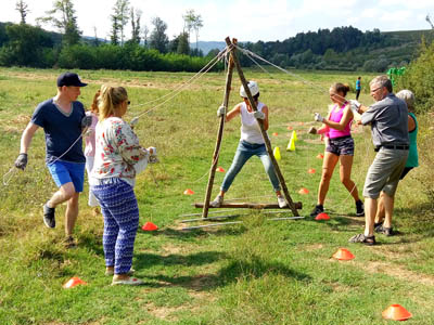 Outdoor team building